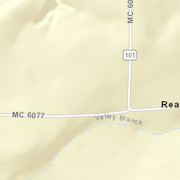 Rea Valley Arkansas Street Map