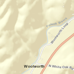 Woolworth Tennessee Street Map