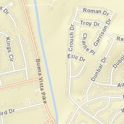 3920-3998 Buena Vista Pike, Nashville, TN Street Map