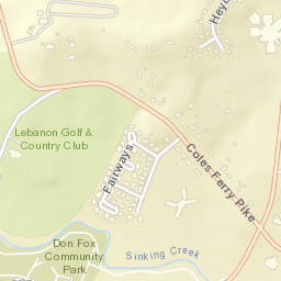 927-973 Coles Ferry Pike, Lebanon Street Map