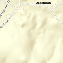 Jeremiah Tennessee Street Map