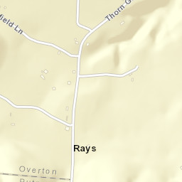 Rays Tennessee Street Map