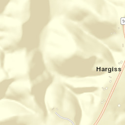 Hargiss Tennessee Street Map
