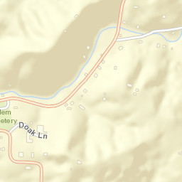 Washington College Tennessee Street Map