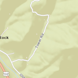 White Rock Tennessee Street Map