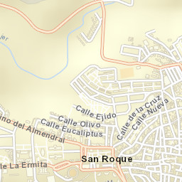 San Roque Street Map