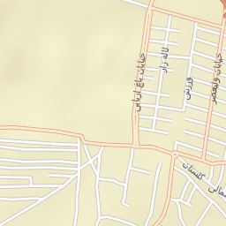 Sharif Abad Street Map