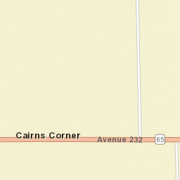 Cairns Corner California Street Map