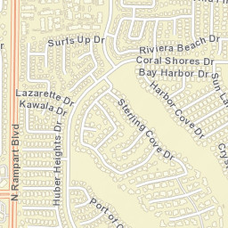 2851-2999 North Rampart Boulevard, Las Vegas, NV Street Map