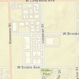 3105 Coleman Street North Las Vegas NV  Street Map