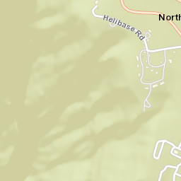 North Rim Arizona Street Map