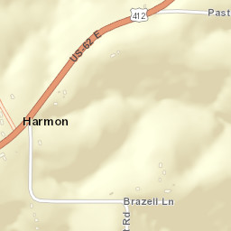 Harmon Arkansas Street Map