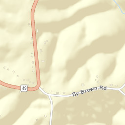 White Oak Flat Tennessee Street Map