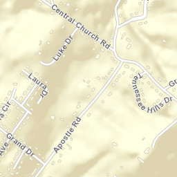 Emerald Acres Tennessee Street Map