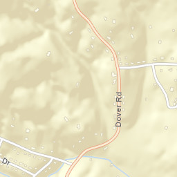 Dover Tennessee Street Map