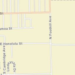 336 Sycamore Ave Lindsay CA 93247 Street Map