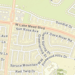 2256-2260 Norway Pine Ct Las Vegas Street Map