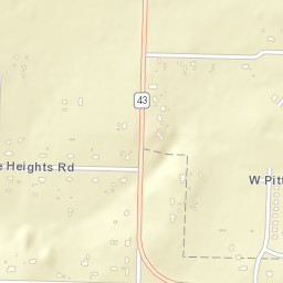 North Carl Street Siloam Springs AR Street Map