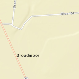Broadmoor Tennessee Street Map