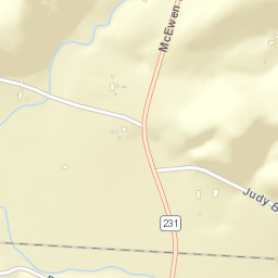 Silvertop Tennessee Street Map