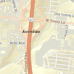 1440 Brick Church Pike, Nashville, TN Street Map