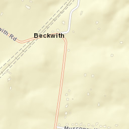 Beckwith Tennessee Street Map