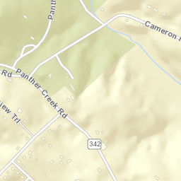 Woodcrest Hills Tennessee Street Map