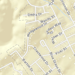 Westview Tennessee Street Map