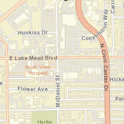 2001-2255 E Tonopah Ave North Las Vegas Street Map