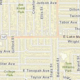 2025 Statz St North Las Vegas NV Street Map