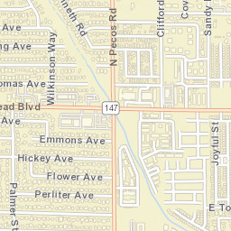 3500 Tabor Ave North Las Vegas NV Street Map