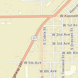 100-198 Townsend St, Spearman, TX 79081 Street Map