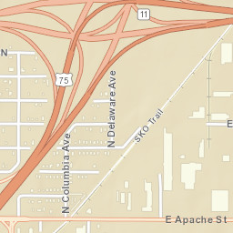 2921-2951 East 26th Street North, Tulsa Street Map