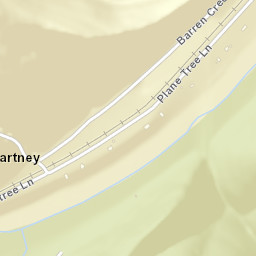 Cartney Arkansas Street Map