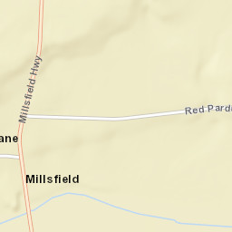 Lane Tennessee Street Map