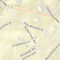 2006 Ashton Ave, Nashville, TN 37218 Street Map