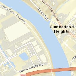 I-65 Nashville TN 37208 America Street Map