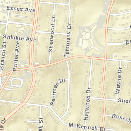 1440-1498 Riverside Dr Nashville TN Street Map