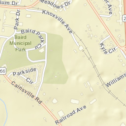 600-698 Park Ave, Lebanon, TN 37087 Street Map