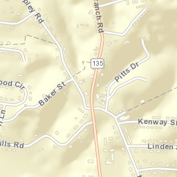 Shepherd Hills Tennessee Street Map