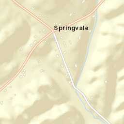 Springvale Tennessee Street Map