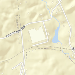 Afton Tennessee Street Map