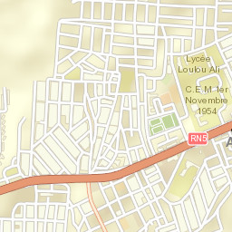 Aïn Arnat Street Map