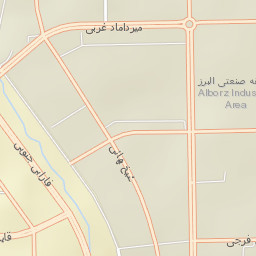 Alborz Street Map