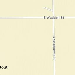 Stout California Street Map