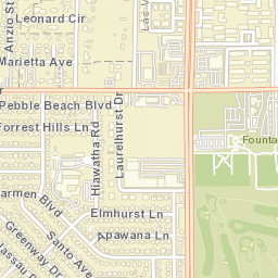 1503 Laurelhurst Dr Las Vegas NV Street Map