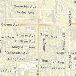 1101-1199 Lena St Las Vegas NV Street Map