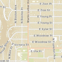 2520 North Frankfort Avenue, Tulsa, OK Street Map