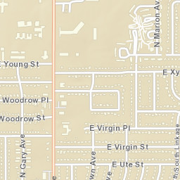 3349 East Xyler Street, Tulsa, OK 74115 Street Map