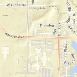 10069 Har-Ber Avenue Springdale AR Street Map